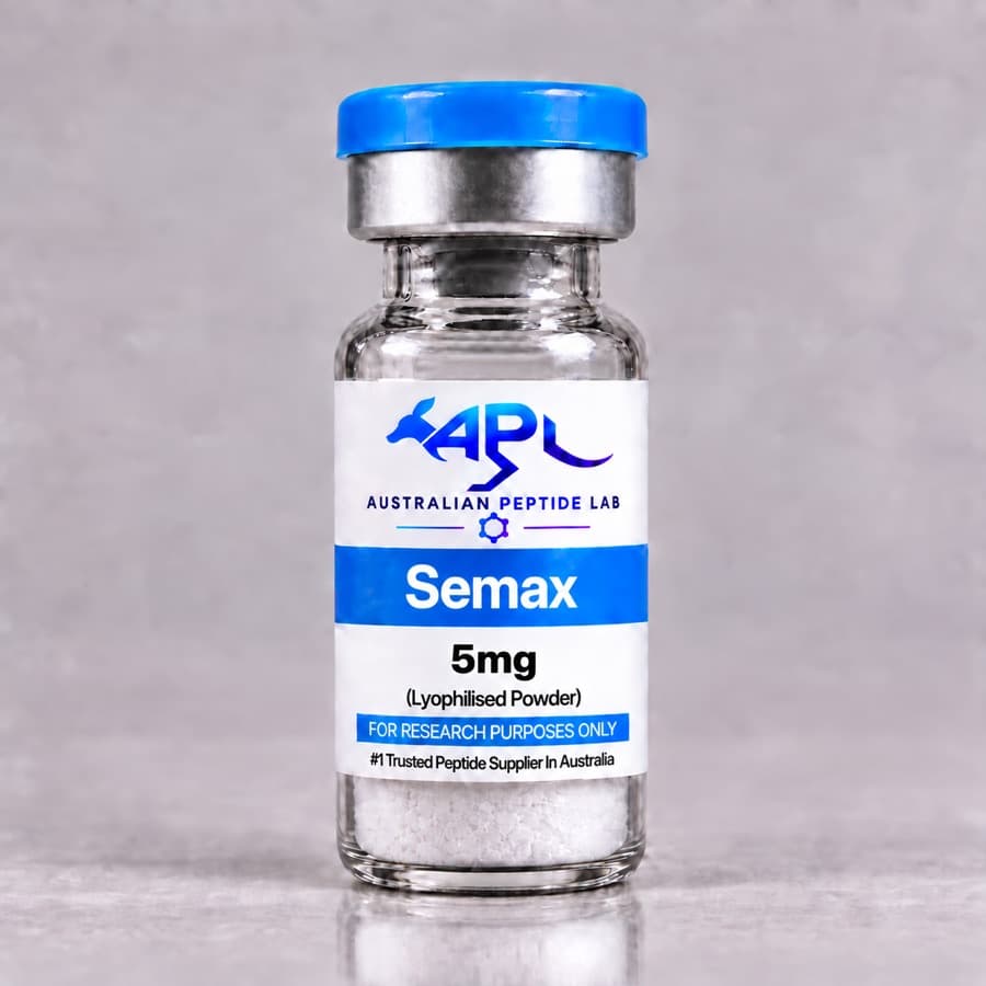 Semax lyophilised research peptide vial — Australian Peptide Lab